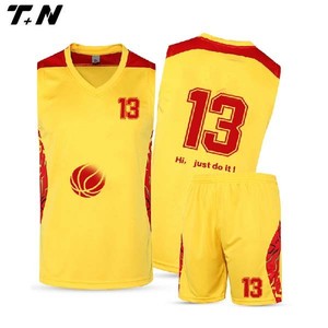 Neue stil sublimiert Europäischen basketball trikots - Product Image 5