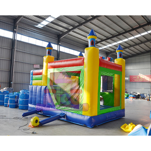 Castillo Inflable de Dibujos Animados para Fiestas, Parque de Atracciones, Área de Juegos Interior, PVC de Grado Comercial, 300-500 kg, Nuevo Diseño - Product Image 2