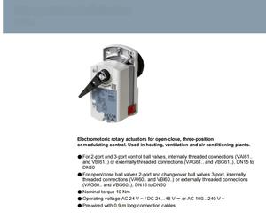 GLB341.9E pour vanne à bille, 10 Nm, AC 230V, IP54, commande marche/arrêt et 3 positions - Product Image 3
