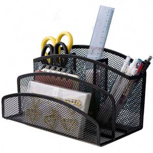 Organizador de Escritorio de Malla Negra Desmontable con Clip para Teléfono Celular, de Alta Calidad y al Mejor Precio, en Oferta - Product Image 1
