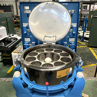 Séchoir rotatif centrifuge industriel en acier inoxydable, déshydrateur de sacs d'aliments et de légumes, viande, champignon, riz, fruits de mer-Moteur clé