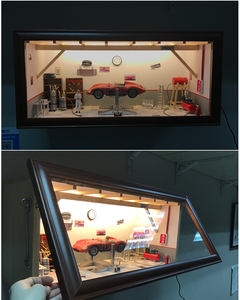 Modèle de réparation de scène 1:18, kit de réparation manuel personnalisé en alliage, modèle de réparation d'usine Dreamworks, parking personnalisé - Product Image 4