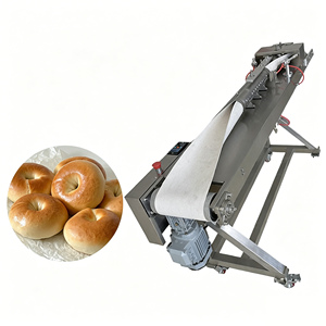 Ligne de formage de bagels de qualité professionnelle avec bande transporteuse réglable pour boulangerie et pâtisserie - Product Image 3