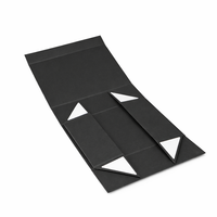 Boîte cadeau pliable en carton tricolore de luxe, très vendue, avec fermeture magnétique