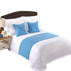 CFL En Gros Luxe 100% Coton Hôtel <span class=keywords><strong>Lin</strong></span> <span class=keywords><strong>Housse</strong></span> De Couette Drap De <span class=keywords><strong>Lit</strong></span> Ensemble De Literie D'hôtel - Product Image 6