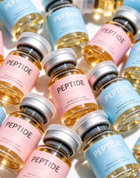 Autocollants personnalisés en vinyle pour étiquettes de flacons de peptides décoratifs de 3 ml, emballage de qualité supérieure, étiquette autocollante avec logo, adhésif puissant
