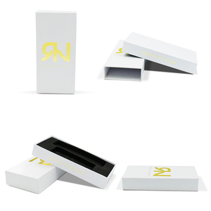 Luxury Packaging Supply Mobile Phone Case Watch Drawer <b>Boxes</b> Embossing Art Paper Recyclable Rigid Cardboard Consumer Electronics - Product Image 1