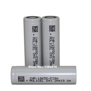 Batteria originale <span class=keywords><strong>3</strong></span>.6V Molicel P28A 18650 INR18650-P28A 2800mAh Max 35A scarica per elettroutensili - Product Image 3