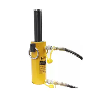 5T untuk 200T Portabel Long Type Hydraulic Jack Bepergian Jack