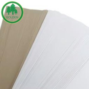 Factory Wholesale 280gsm grey back <b>white</b> <b>cardboard</b> grey back board roll for shoe <b>box</b> production - Product Image 2