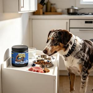 Complément alimentaire OEM/ODM en comprimés à croquer <span class=keywords><strong>de</strong></span> lécithine pour la construction musculaire et le renforcement osseux, à base d'huile <span class=keywords><strong>de</strong></span> poisson pour animaux <span class=keywords><strong>de</strong></span> compagnie - Product Image 5
