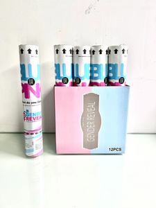 100% biodegradabile Tessuto Sicuro Revealations Rosa O Blu di Genere Rivelare Coriandoli Popper Fumo della Polvere Cannone - Product Image 6