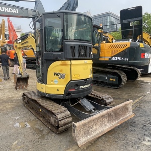 Mini-excavatrice YANMAR ViO35-6B d'occasion, 3,5 tonnes, excavatrice hydraulique à rotation zéro - Product Image 2