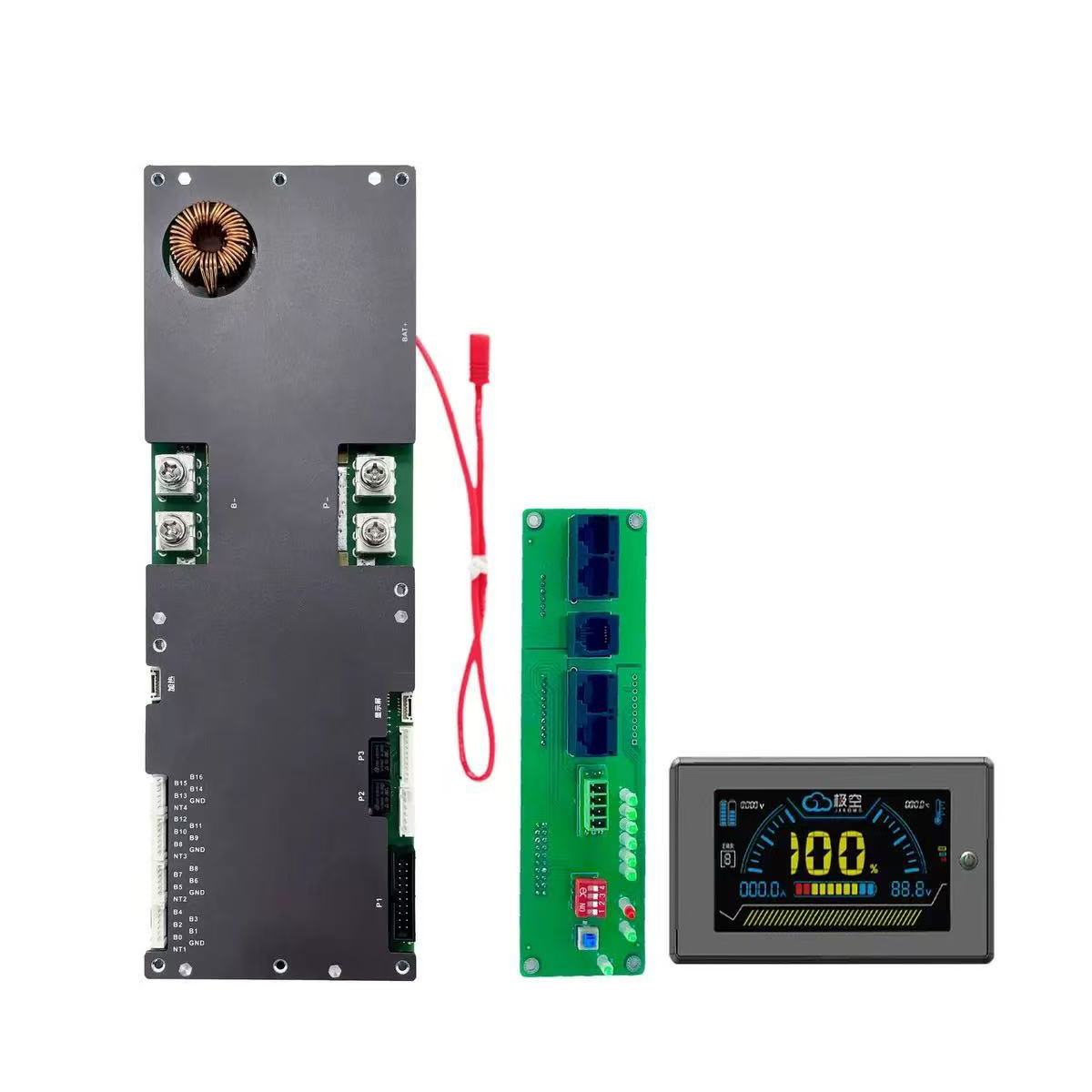 JK 16S 200A BMS + 4.3inch LCD Screen V19