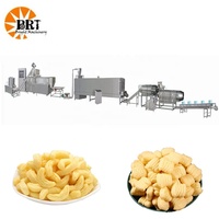 Machine extrudeuse de snacks entièrement automatique de haute performance, nouvelle ligne de production d'aliments soufflés, fabricant