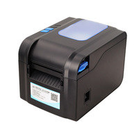 Imprimante d'étiquettes thermiques No Lnk Xprinter XP-370B/XP-370BM, taille de papier maximale 100 mm, étiquettes de vêtements, étiquettes de boissons