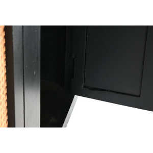 Buffet en rotin mangue 160x40x90 noir - Product Image 4