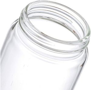 24 bocaux carrés en verre transparent pour épices, avec couvercles en bambou, 4 oz (120 ml) - Product Image 3