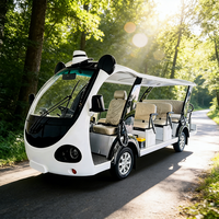 Bus électrique touristique DAOD en forme de panda, 14 places, navette pour parcs à thème, zoos, stations balnéaires, autonomie de 200 km, sans entretien