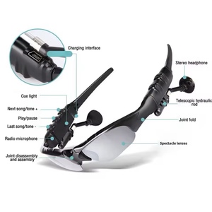Lunettes Bluetooth stéréo HiFi avec verres polarisés jour et nuit pour la sécurité au volant - Product Image 1