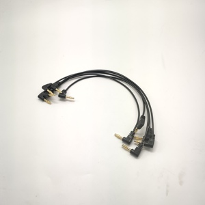 90 grados 4mm PVC aislado Conductor de cobre estañado 12V Banana Plug moldeado MONTAJE DE Cable para uso de electrodomésticos electrónicos - Product Image 4