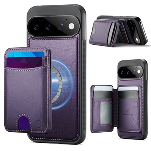 Funda Magnética con Soporte para <span class=keywords><strong>Google</strong></span> <span class=keywords><strong>Pixel</strong></span> 11/11 <span class=keywords><strong>Pro</strong></span> XL, Funda con Ranuras para Tarjetas y Carga Inalámbrica para <span class=keywords><strong>Google</strong></span> <span class=keywords><strong>Pixel</strong></span> 9A/10A - Product Image 3