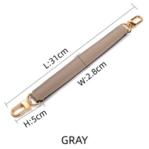 حزام حقيبة يد نسائي فاخر LST415 برباط ومشبك، حزام مخصص بالجملة لحقيبة نيو نوي، مقابض من الجلد الأصلي - Product Image 6