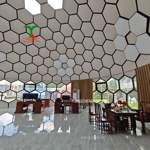 10M 15M verre géodésique hexagonal grand dôme tente pour la fête <span class=keywords><strong>de</strong></span> mariage <span class=keywords><strong>salle</strong></span> <span class=keywords><strong>de</strong></span> <span class=keywords><strong>réception</strong></span> <span class=keywords><strong>salle</strong></span> <span class=keywords><strong>de</strong></span> fonction toutes saisons - Product Image 4