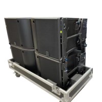 Ensemble de haut-parleurs Line Array Veeter LAD-33 de haute qualité à néodyme, réponse en fréquence 40-20kHz, boîtier étanche en contreplaqué de bouleau