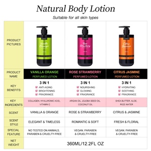 Crema Corporal Blanqueadora con Colágeno Orgánico Coreano, Manteca de Karité, Vitamina C, Niacinamida y Humectante, Marca Privada - Product Image 2