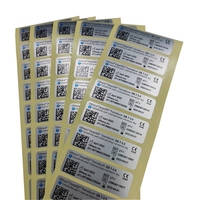 Autocollants de contrôle de qualité en vinyle pour étiquettes de contrôle de qualité (QC), autocollants inviolables de garantie QC Pass