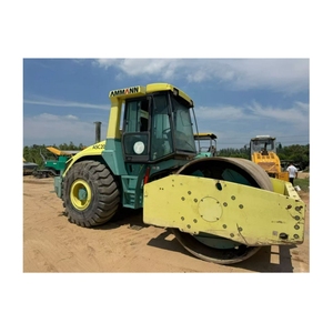 Rouleau vibratoire à tambour unique AMMANN ASC200 D, 22 tonnes, Cummins QSB6 7, pour le compactage de la base de route - Product Image 1