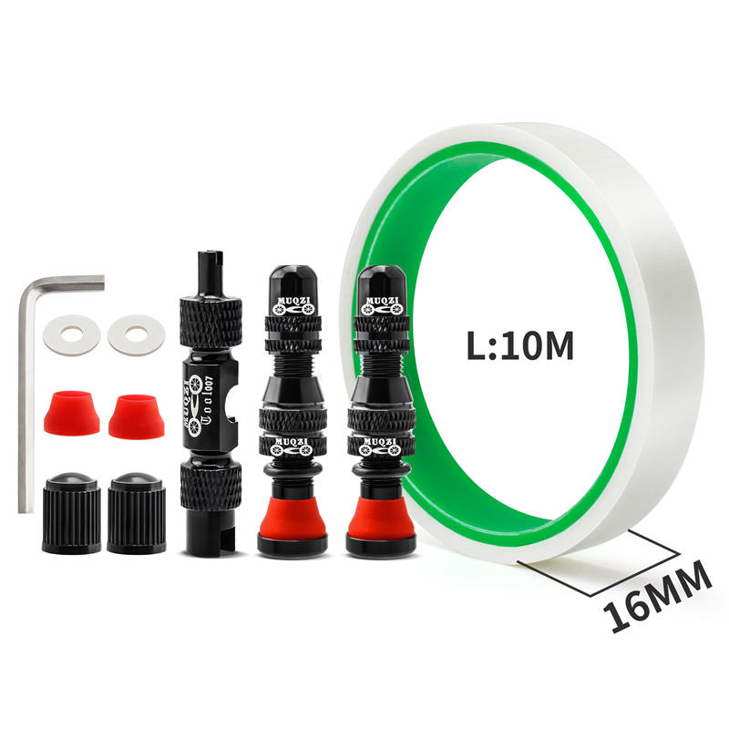 Vanne noire 40mm + ruban 16mm + outil