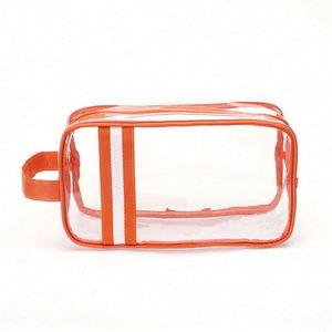Échantillon Gratuit 2023 – Trousse de Maquillage Transparente pour Femme, Sacs de Voyage pour Articles de Toilette, Sac Cosmétique Transparent BSCI pour Fille - Product Image 6