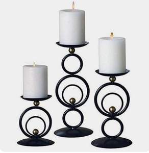 Vente en gros de lanterne à bougie en métal au design antique en fer noir fini pour mariage et décoration de table de Noël - Product Image 1