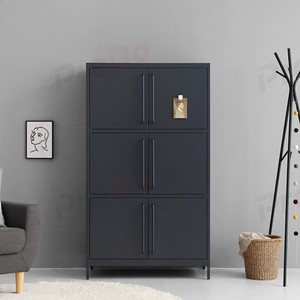 Armario de Hierro Plegable Hecho a Mano con Asa Reemplazable, Elegante Vitrina para Organización en Sala de Estar, Dormitorio, Oficina y Entrada - Product Image 5