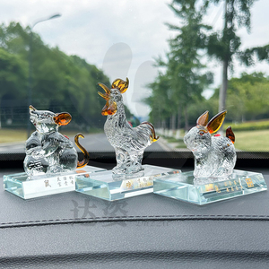 Ornamenti Souvenir in Cristallo dei Dodici <span class=keywords><strong>Segni</strong></span> <span class=keywords><strong>Zodiacali</strong></span> Cinesi, Decorazioni per la Casa di Alta Qualità - Product Image 3