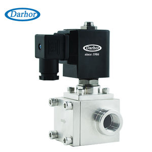 Katup solenoid air tekanan tinggi baja tahan karat 2 arah 300bar 2 tertutup normal - Product Image 3