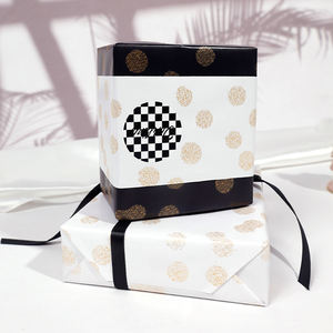 Nuevo diseño de papel de regalo de cumpleaños 43*300 cm rollo de papel de embalaje 3 rollos por juego - Product Image 2