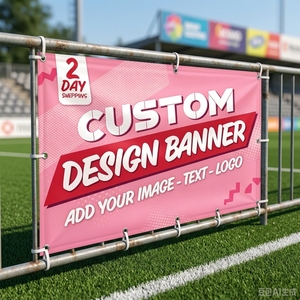 Bandera de Tela Reutilizable Extra Ancha con Impresión CMYK y Tejido de Punto con Relieve para Tifo de Fútbol, Bandera <span class=keywords><strong>Gigante</strong></span> - Product Image 2
