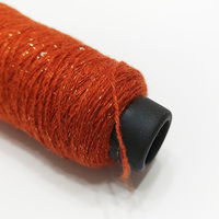 SW Rainbow 22S/2 Fancy Spun Yarn Sequin Metallic (Lurex) Thread 70% Acrylic 14% Wool Customized Color for Hand Knitting Textile