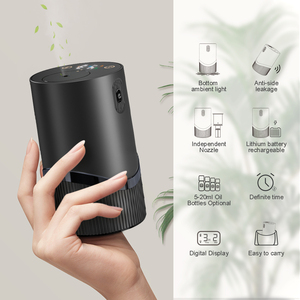 Machine électrique de diffuseur de parfum d'arôme d'arôme d'arôme de voiture d'huile essentielle d'arôme portatif à piles - Product Image 4