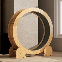 Nouvelle sortie, tapis roulant pour chat en bois massif de qualité supérieure, couleur originale, OEM et ODM, silencieux, avec 2 coussinets de couleur