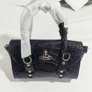 Nuova <span class=keywords><strong>Borsa</strong></span> a Tracolla in PU 2026, Stile Punk con Chiusura Magnetica e Rivetti, Grande Capacità, per Donna - Product Image 6