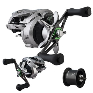Carrete de Pesca <span class=keywords><strong>HISTAR</strong></span> 5+1BB 7.1:1 118g, Arrastre Máximo 4kg, Carrete de Pesca de Largo Alcance de Carbono, Ultraligero, para Mini-objetos, Tipo Gota de Agua - Product Image 1
