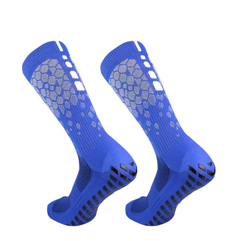 Royal blue mesh socks