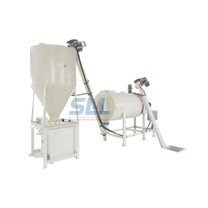 Top bán ngang bột khô vữa trộn dây chuyền sản xuất Putty bột trộn bột khô vữa Máy trộn - Product Image 6