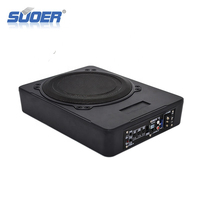 Subwoofer de voiture 10 pouces sous le siège, haute puissance 600W RMS, 20Hz-500Hz, DC 12V/24V, ajustement universel