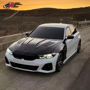 Cofano in Fibra di Carbonio per BMW Serie 3 G20 2019-2026 330i M340i, Cofano Motore Leggero con Fissaggio a Vite, Parti di Montaggio OEM - Product Image 3