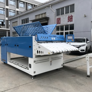 <span class=keywords><strong>Machine</strong></span> <span class=keywords><strong>à</strong></span> plier les serviettes électrique automatique commerciale pour usine avec fonction d'empilage, boîtier en acier inoxydable, haute efficacité - Product Image 3